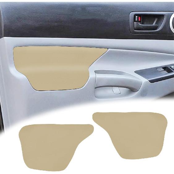 Front Door Panel Cover Compatible with Toyota Tacoma 2005-2015 Beige