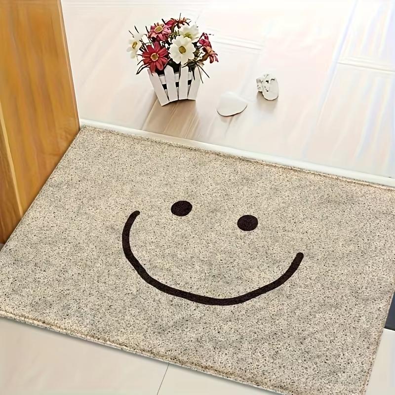 Cartoon Smile Rug Funny Doormat Welcome Mat Bathroom Mat Rug For Bedroom Carpet Home Decoration