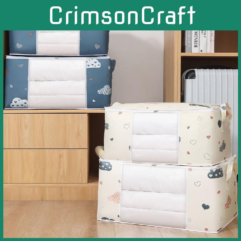 Сердце Большая Вместимость Облако Сумка для Хранения Гардероба Одежда Одеяла Дом Путешествия