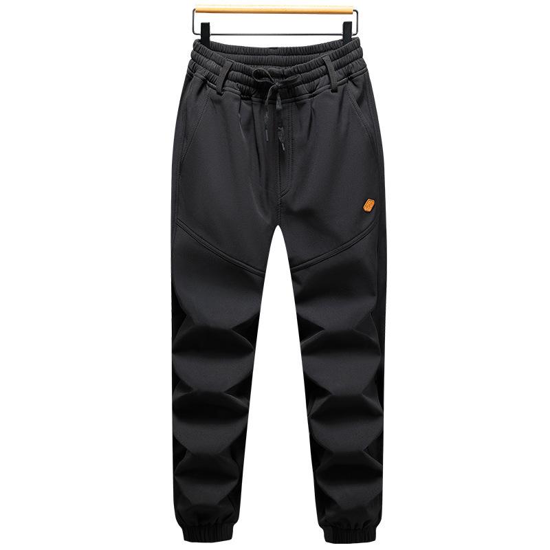 Men's Slim Fit Camouflage Pants - Autumn/Winter Warm, Elastic Ankle Casual Wear