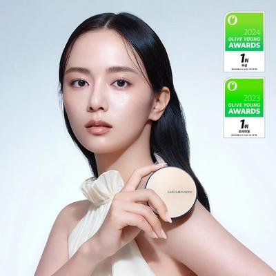 Essential Skin Nuder Cushion - Корейский тональный крем для естественного сияния