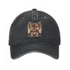 Funny Yorkshire Terrier Lover Dog Unisex Baseball Caps  Distressed Denim Caps Hat Outdoor All Seasons Travel Adjustable Sun Cap