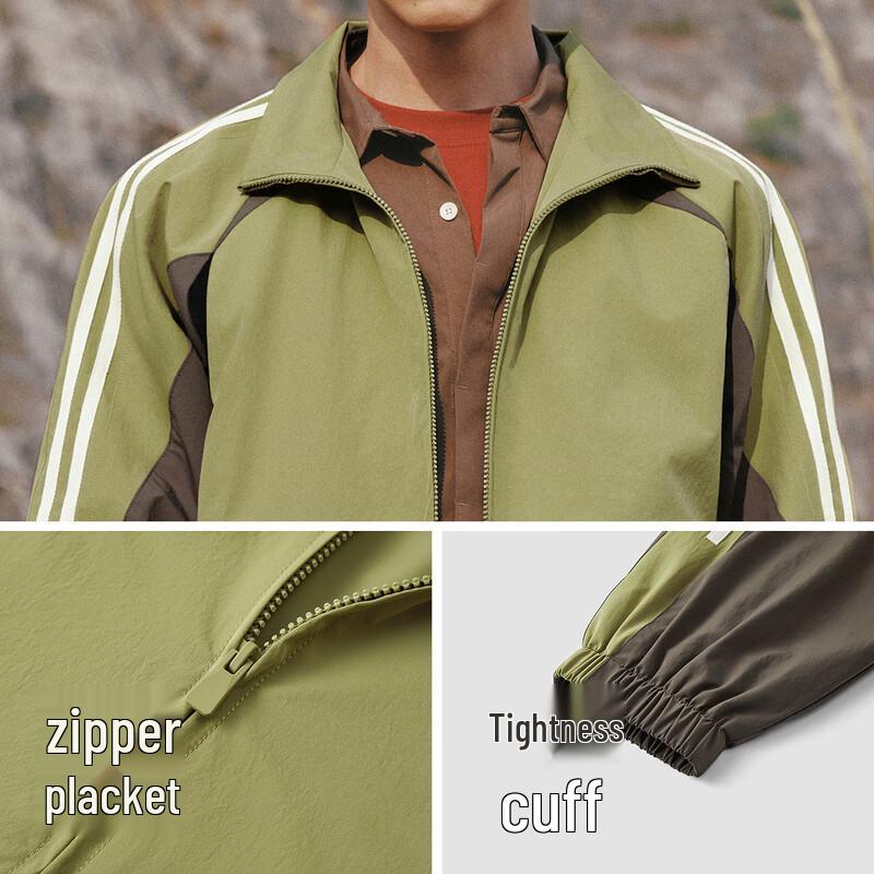 Мужская спортивная весенняя куртка Semir оверсайз с цветовыми блоками