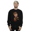 Looney Tunes Mens Elmer Fudd Distressed Sweatshirt