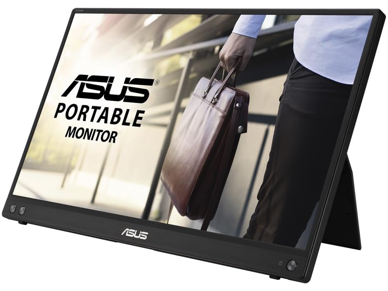 Asus MB16ACV Mobile Monitor Mobile Display Light Year Warranty 15.6 inch/IPS/Full HD/USB-C/Antibacterial treatment/Thinness 10.5mm/Lightweight