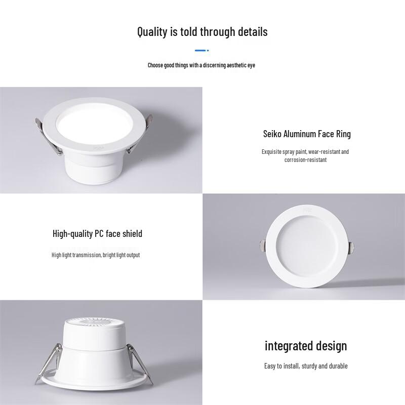 NVC LED Recessed Smart Radar Motion Sensor Downlight