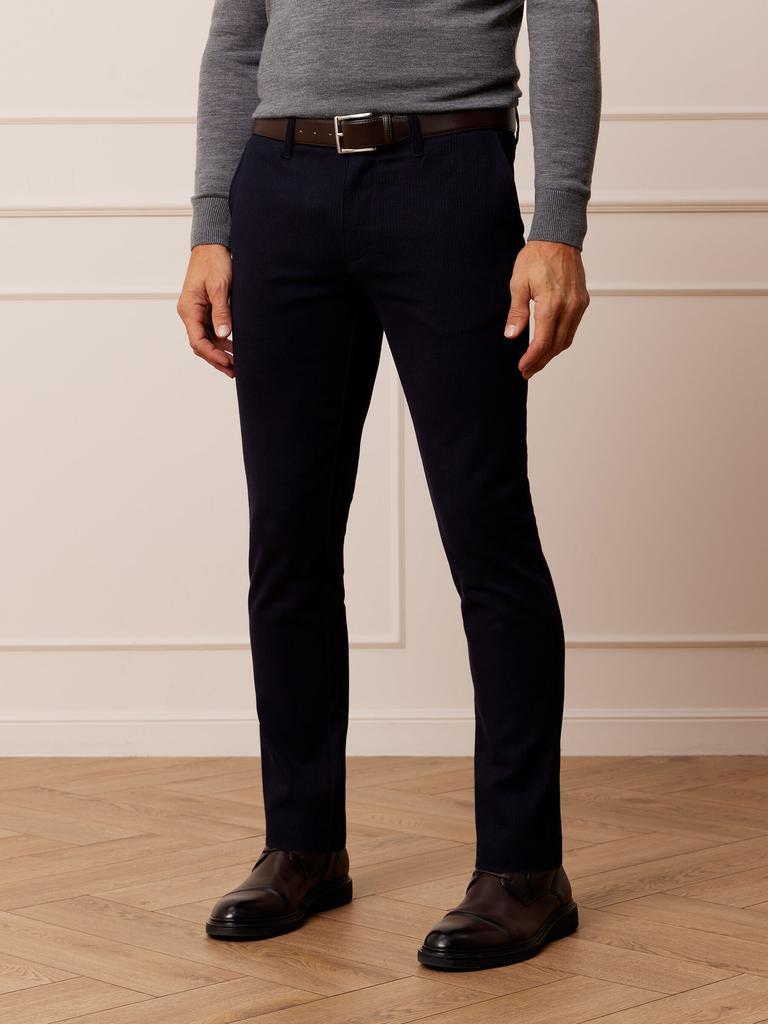 Navy Blue Wangford Trousers 36/32