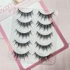 Dramatic False Eyelashes Japanese Cosplay Fake Eyelashes Extensions Wet Spiky Lashes  for Women