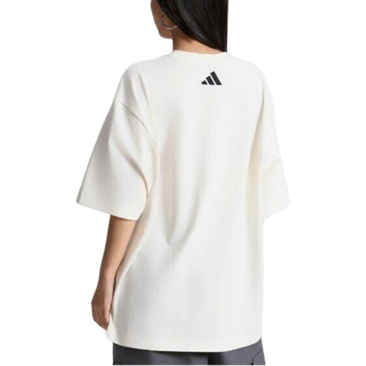 adidas SS26 Круглый вырез Короткий рукав Пуловер Футболка Унисекс Топы KX4865