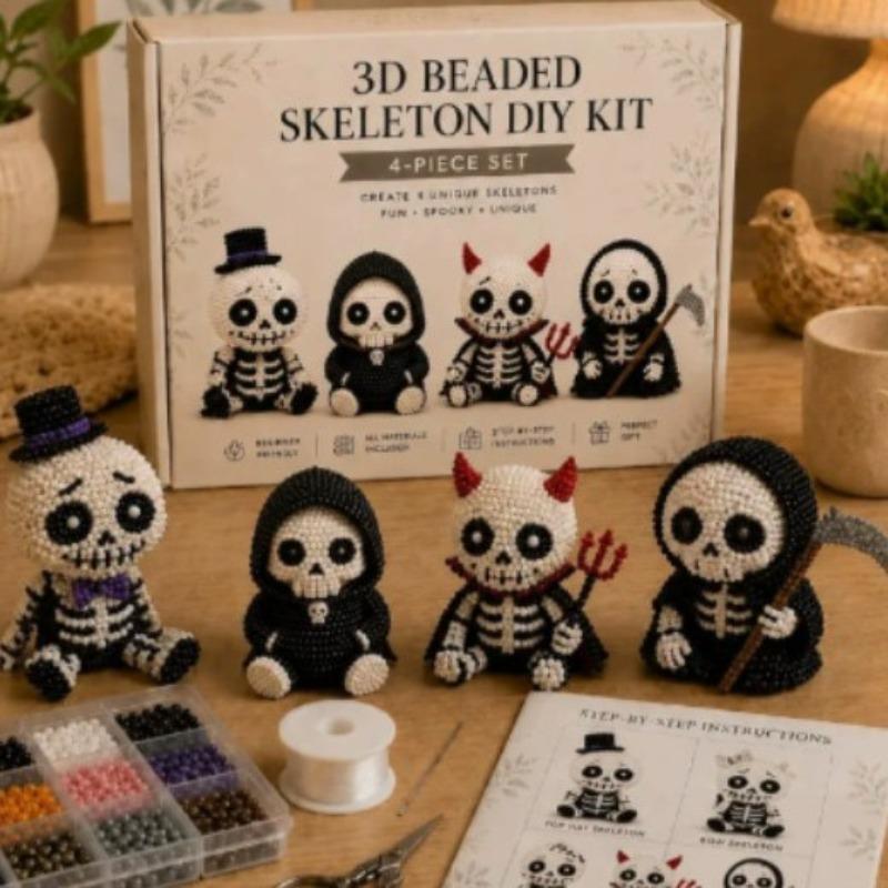 Набор для бисероплетения 3D DIY Животные Набор для рукоделия из бисера для детей и взрослых Снятие стресса Терапевтическая ручная игрушка Творческое хобби Принадлежности для бисероплетения