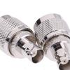 1X Uhf Male Pl259 Pl-259 Plug To Bnc Female Jack Rf Coaxial Adapter Connector