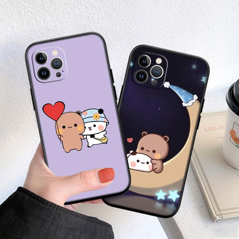 CJ21 BUBU DUDU Soft Shell Phone Case for Redmi Note 10 11 12 Pro Max 10S 10C 10T 11A 11S 12S 12C