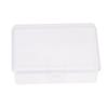 Small Semi-Transparent Plastic Cards Cases Folder Matte Flip-Top Jewelry Box Accessories Storage Organize Packaging Boxes