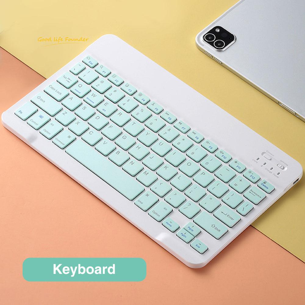 Беспроводная Bluetooth-клавиатура и мышь, русский, французский, португальский, испанский, корейский язык для Android iOS, Windows Phone, планшета, iPad