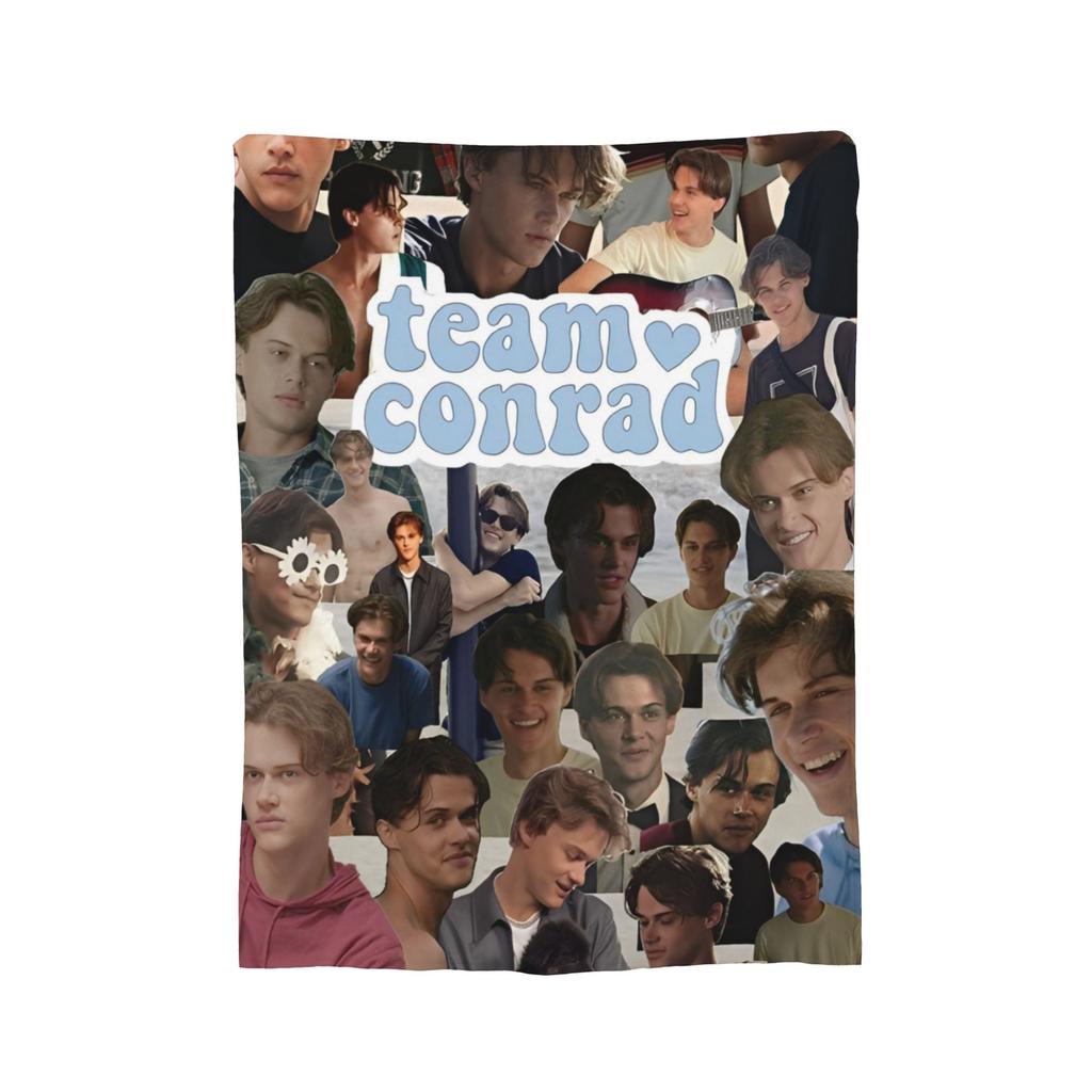 The Summer I Turned Pretty Team Conrad Blankets Fleece  Super Soft Throw Blankets for Home Couch Bed Rug