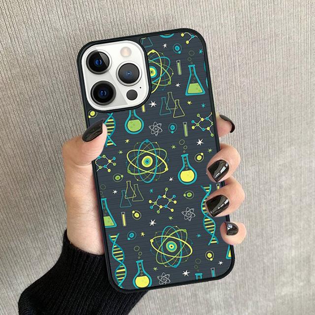 Science Biology Chemistry Phone Case For iPhone 17 Air 15 16 11 12 13 14 Pro Max Cover For iPhone 17 Air Max Plus Fundas