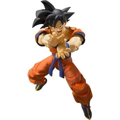 Фигура: Dragon Ball Сон Гоку - Сайян, выросший на Земле - Примерно 140 мм Предварительно раскрашенная подвижная/артикулированная фигурка