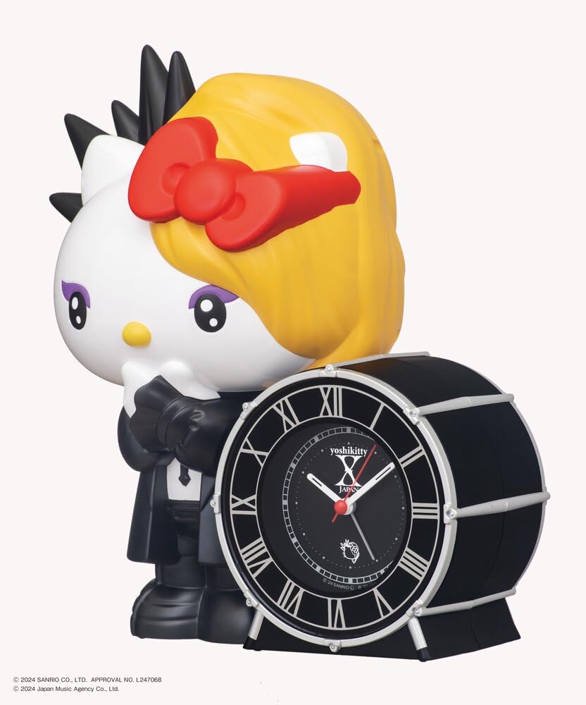 Говорящий будильник Seiko 240 x 225 x 134 Yoshikitty JF385A Часы, мм,