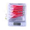 5PCS/LOT Shrimp Squid Jigs Jigging Squid Hook 9.5CM 6g Trout Lure Luminous Shrimp Squid Lure