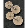 Used HERMES Serie Cufflinks Silver