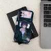 СЕРИЯ E-Experiments L-LAIN Чехол для телефона Samsung Galaxy A73,91,80,72,51,53,52,71,22,5G,Note,J7,8,9 Мягкий черный чехол