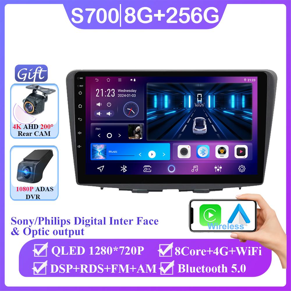 For Suzuki Baleno 2015 - 2021 Android 14 Car Radio Multimedia Video Player GPS Navigation Carplay Touch Screen Auto Stereo WIFI