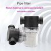 1/2" 3/4" 1" Connection Pre-filter for Water Line Clear Plastic Plumbing Sediment Filter  Car Wash