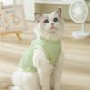 Милый дышащий жилет для домашних животных INS Hollow Breathable Bear Patch Traction Tank Top Dog Teddy Pet Cat Clothing Cooling Slim For Dog