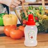 Мини-бутылка для кетчупа с томатами, пустая, многоразовая, с дозатором, для салатного соуса