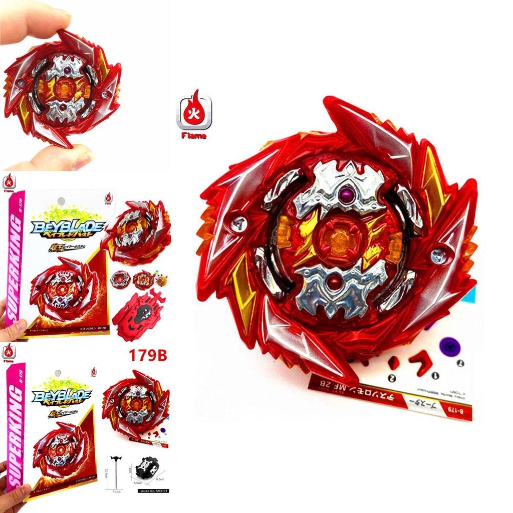 Beyblade Burst B-179 Superking Death Solomon Ограниченная серия Боевой гироскоп Игрушка с пусковым устройством для взрослых и детей