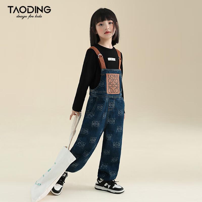 Модные джинсовые комбинезоны для девочек Taoding