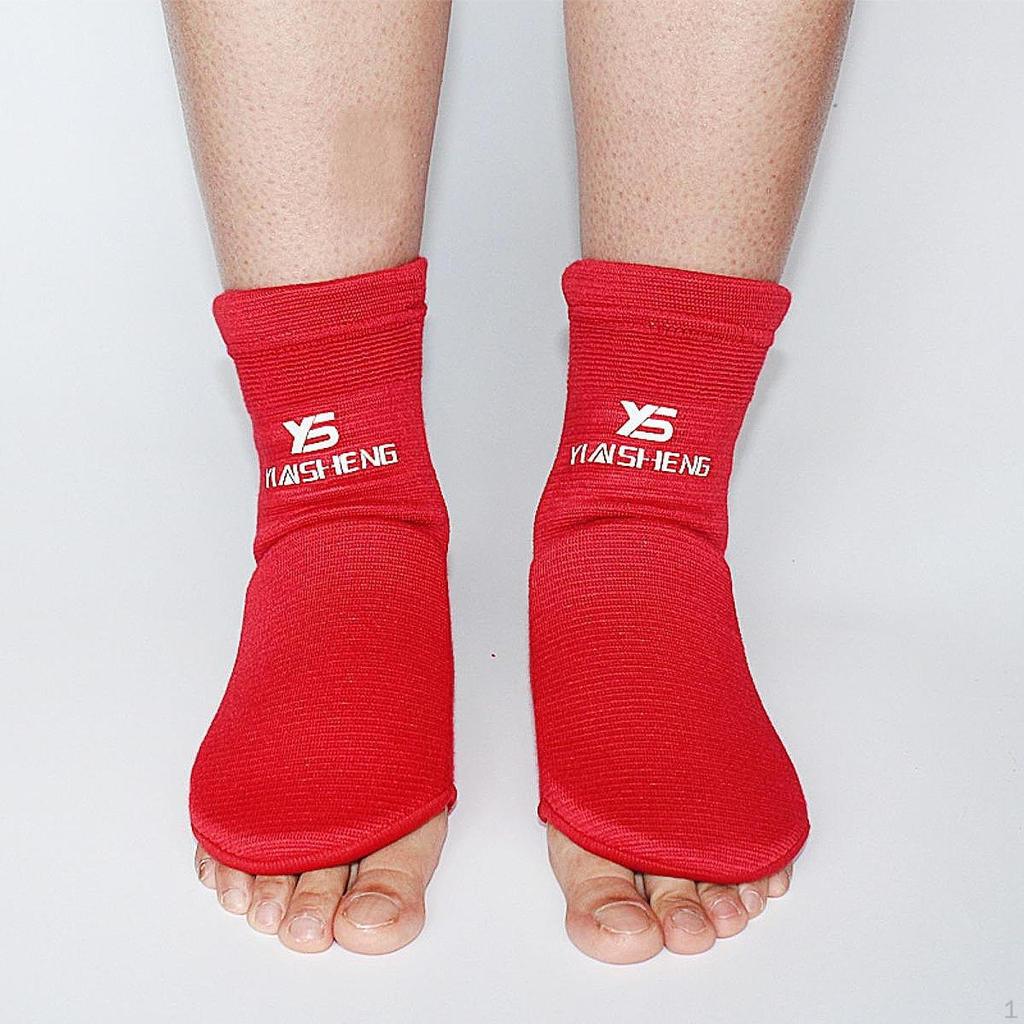 Muay Thai Ankle Support Wraps Brace Socks Training Gear Foot Guard Braces Protector