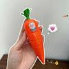 Carrot Voice Recorder Electronic Sound Toy 2 In 1 Multifunctional Novelty Sound Recorder Can Write Graffiti Ballpoint Pen