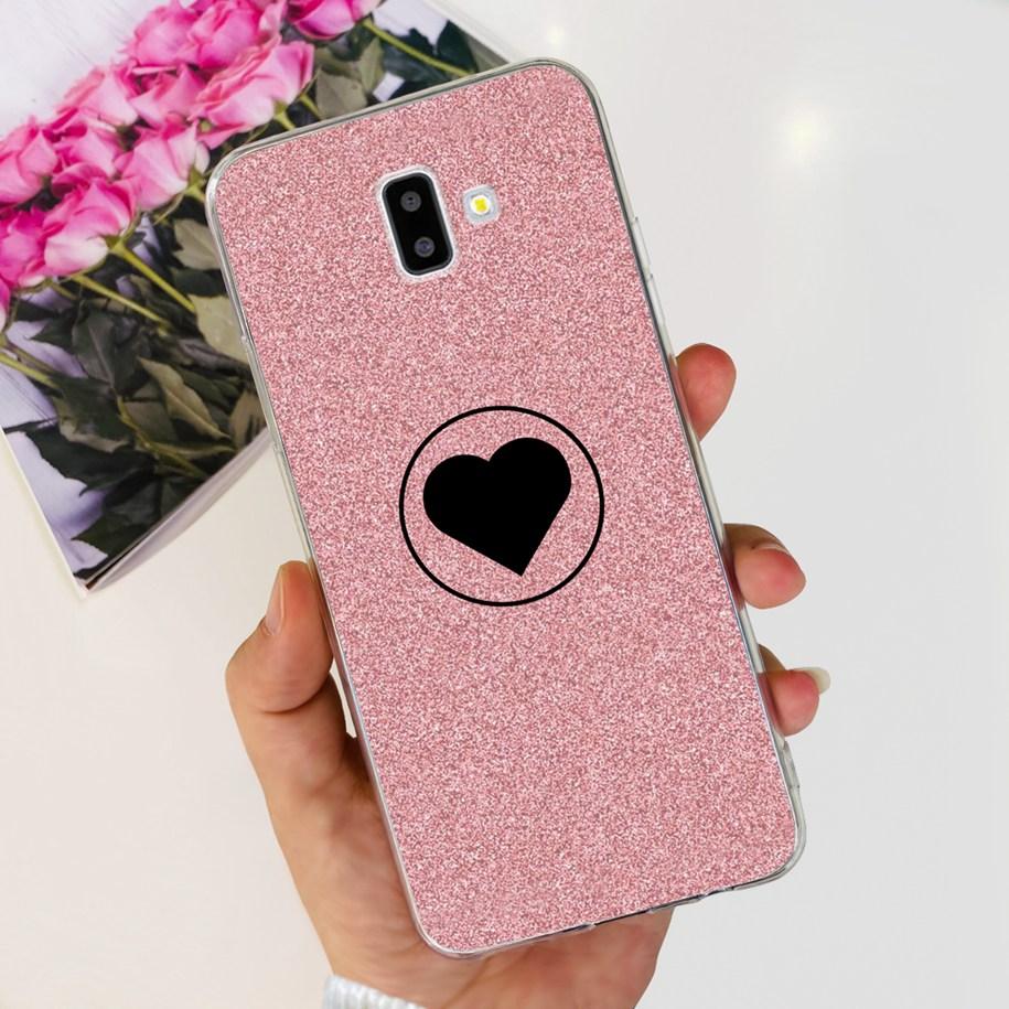 Чехол для Samsung J6 Plus J6 2018 J600F J610F Чехол Роскошный Мраморный Бабочка Прозрачный Мягкие Чехлы Для Samsung Galaxy J 6 J6+ 2018 Capa
