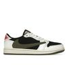 Travis Scott X Air 1 Retro Low OG SP Olive Women Sneakers Green Sail University-Red DZ4137-106