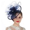 Bridal Headgear Retro Mesh Top Hat Feather Hair Accessories Hairpin Top Hat Headband Exaggerated
