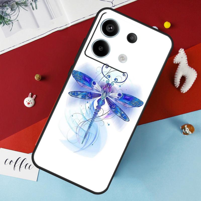 Чехол Dragonfly для Xiaomi Redmi 13C 12C 10C 9C 10A Redmi Note 11 9 10 12 13 Pro 9S 10S 11S 12S Чехол