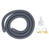 750GPH Bilge Pump Installation Kit Efficient Drainage 0.75in Diameter 6.56ft Bilge Pump Hose with 2 Clamps for Yacht