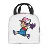 Custom Arale Norimakis Japanese Dr Slump Insulated Lunch Bags for Work School Waterproof Cooler Thermal Bento Box Women Children