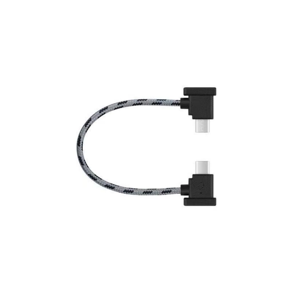 Угловой USB C на USB 5-контактный адаптер-кабель 90 градусов L-образной формы для контроллеров БПЛА Mini 2/Air 2 и смартфонов
