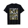 1pcMen'S Funny Hunting Shirt with "Fly It Lies, If It Hops It Drops, If It Cooks" Slogan & Deer Camo Print - Black Camouflage Short Sleeve T-Shirt,