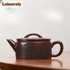 190ML Exquisite Yixing Purple Clay Teapots Handmade Scenery Pot Raw Ore Purple Mud Kettle Chinese Zisha Tea Set Drinkware Craft