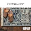 Hagiwara Wilton Weave Entrance Mat for Indoor Use 50 X 80 Cm Oriental Style Persian Carpet Style Compatible with Hot Carpets and Floor Heating Approx.