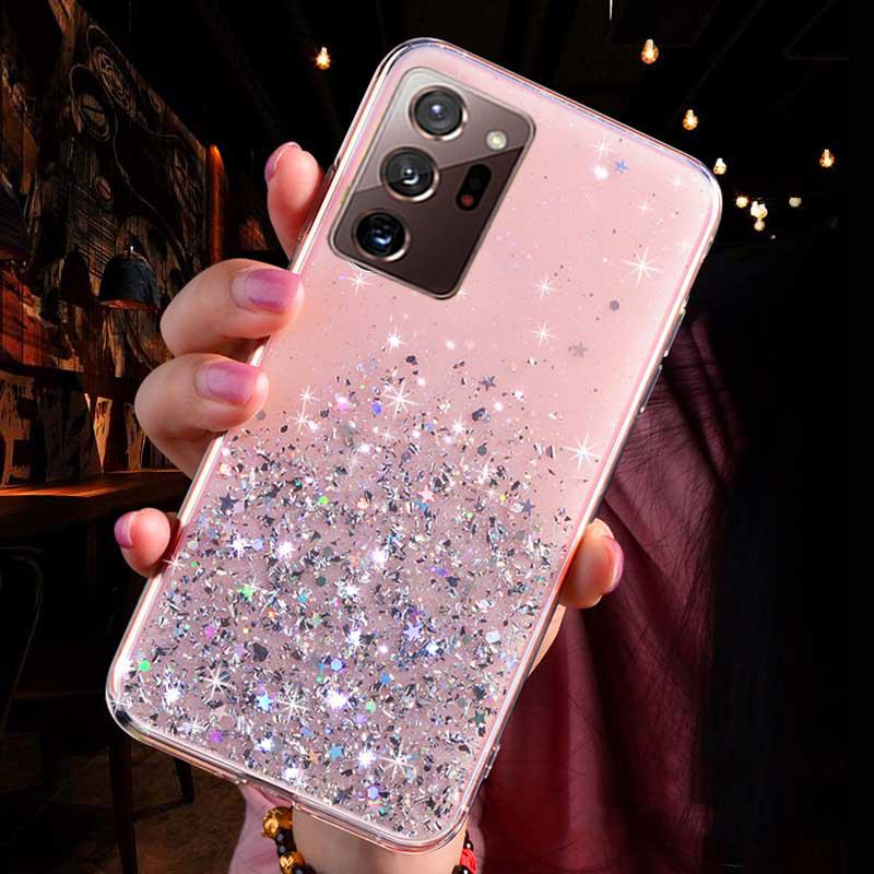 Блестящий чехол со звездами для Xiaomi Redmi Note 9S 8 Pro 7 6 8T 8A 7A K30 K20, мягкий силиконовый чехол из ТПУ для Xiaomi Mi 10 Pro CC9 9T 9 8 Lite SE, чехлы