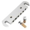 Musiclily Ultra Brass Guitar Wraparound Bridge Tailpiece One для электрогитары USA PRS Nickel 10,4 мм,