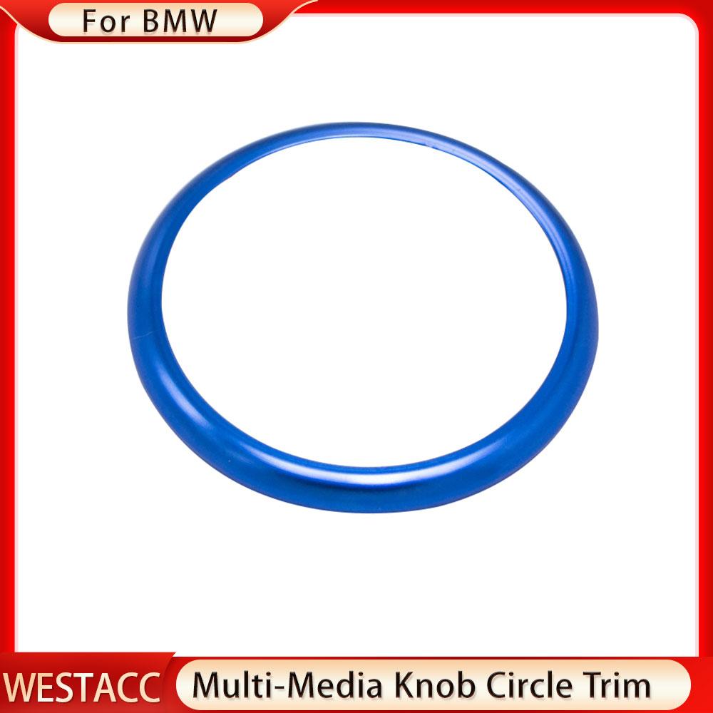 Рулевое колесо автомобиля, ручка регулировки громкости, круглая наклейка, накладка для BMW X3 G01 X4 G02 2018 2022