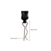 12pcs Pin with Tab Car Body Shell Clip R-type Fixed Clips Pin Durable RC Cars Parts  Model Assembly