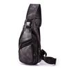 Мужская натуральная кожа, модный дизайн, сумка через плечо на груди, дорожная сумка на одно плечо, рюкзак