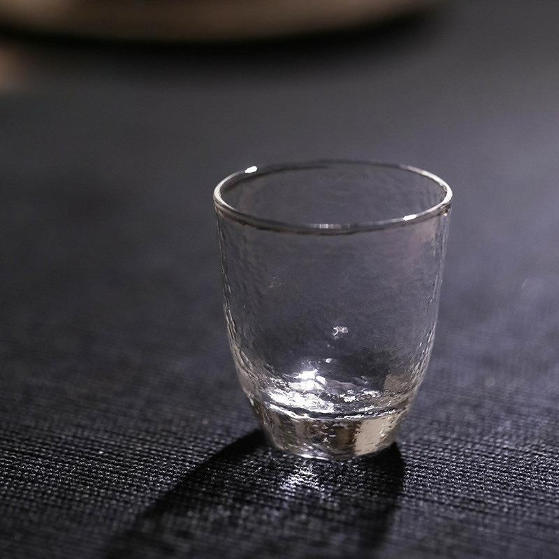 Японский стиль Прозрачная Маленькая Стеклянная Чашка для Кунг-фу Чая Маленькая Вместимость Термостойкая Домашний Чайный Набор Аксессуары для Чашки Новый
