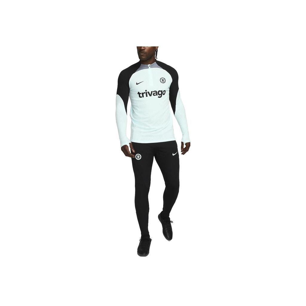 Nike Футболка мужская повседневная спортивная с круглым вырезом и длинным рукавом цвета мяты DZ0690-354